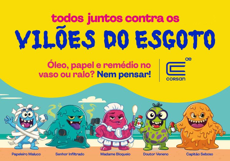 Vilões do esgoto